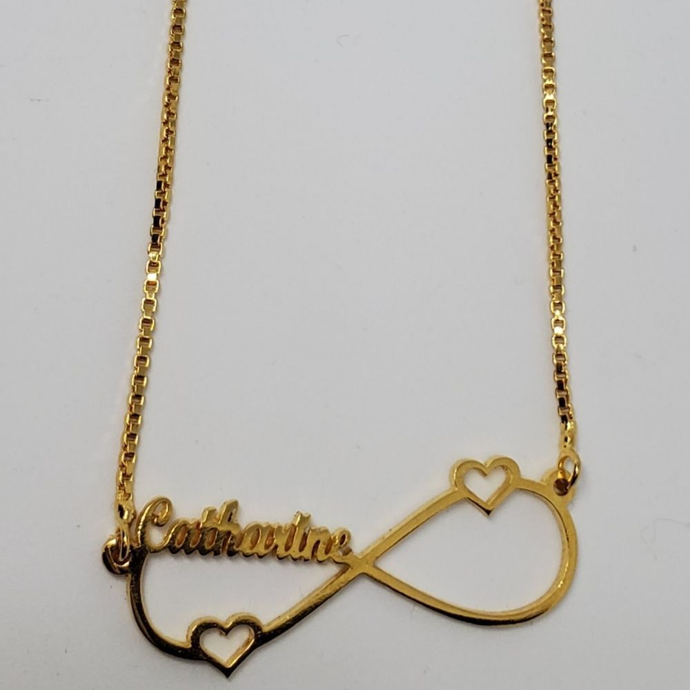 Necklace pendant name "Catherine"